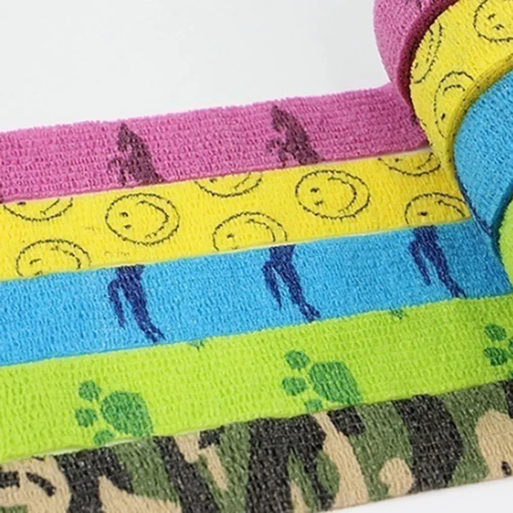 

Self-adhesive elastic bandage outdoor emergency medical care sports fitness treatment waterproof gauze tape