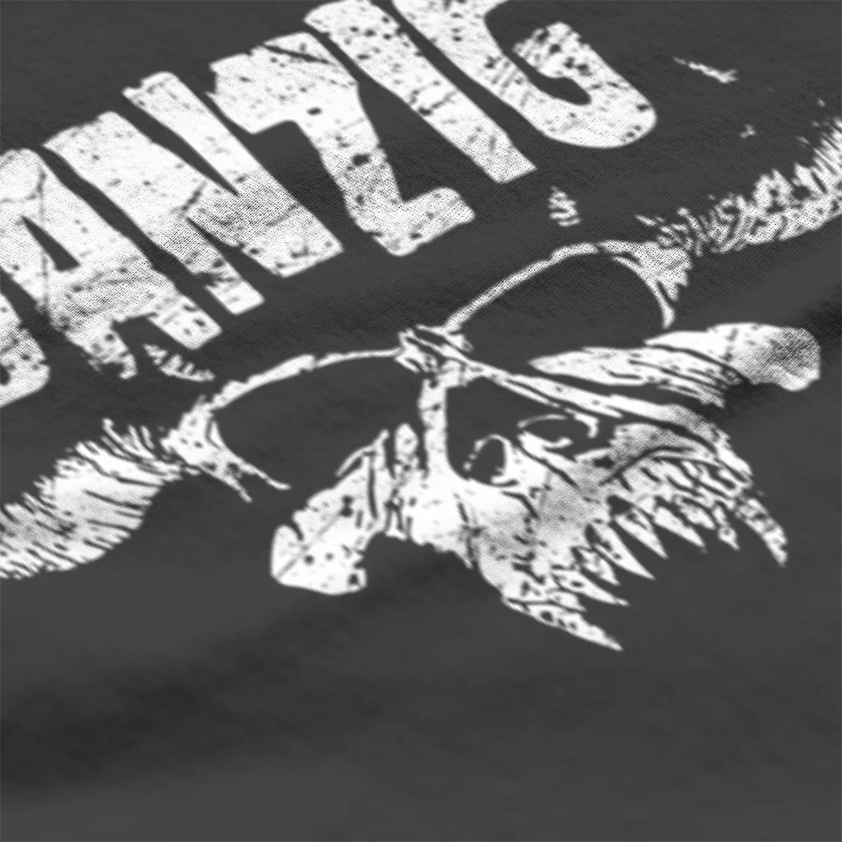 Фото Danzig, повседневные свободные хлопковые футболки оверсайз 100% с круглым вырезом 2021 138818 №3