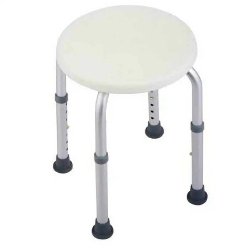 

Chair Adjustable Height Bath Tub Bench Stool Seat round Anti-skidding and anti-rust design