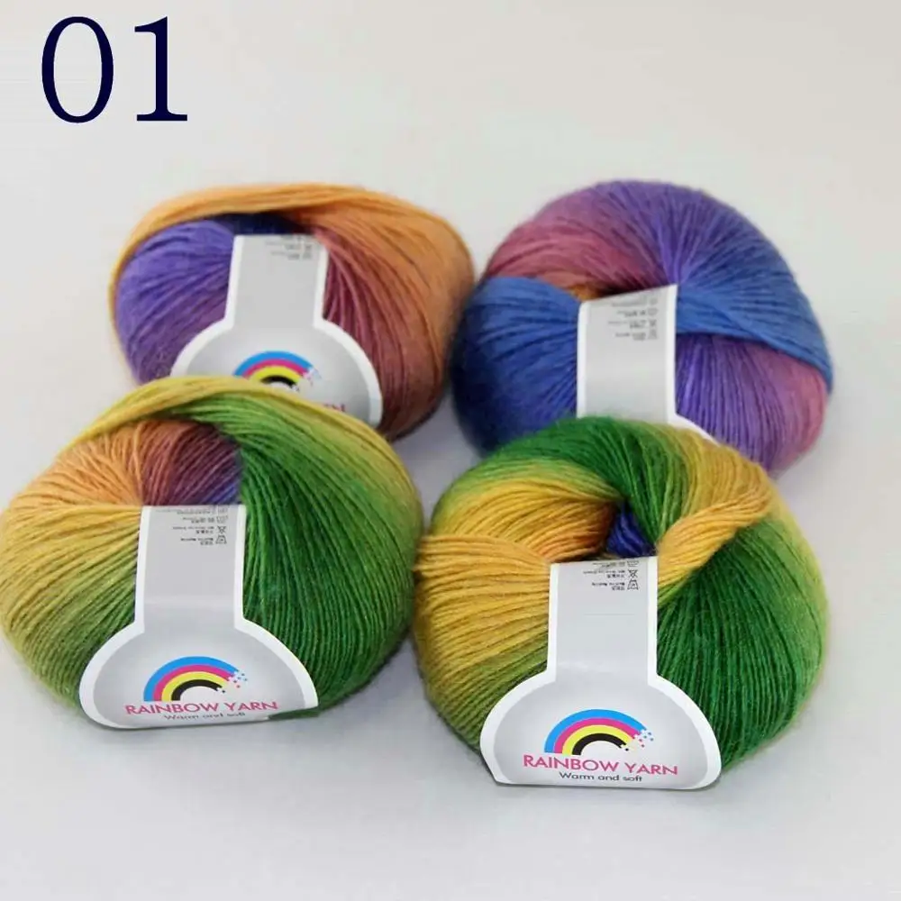 

Шарики кашемировые, шерстяные, разноцветные, радужная обертка шаль ручной вязки, 524-01