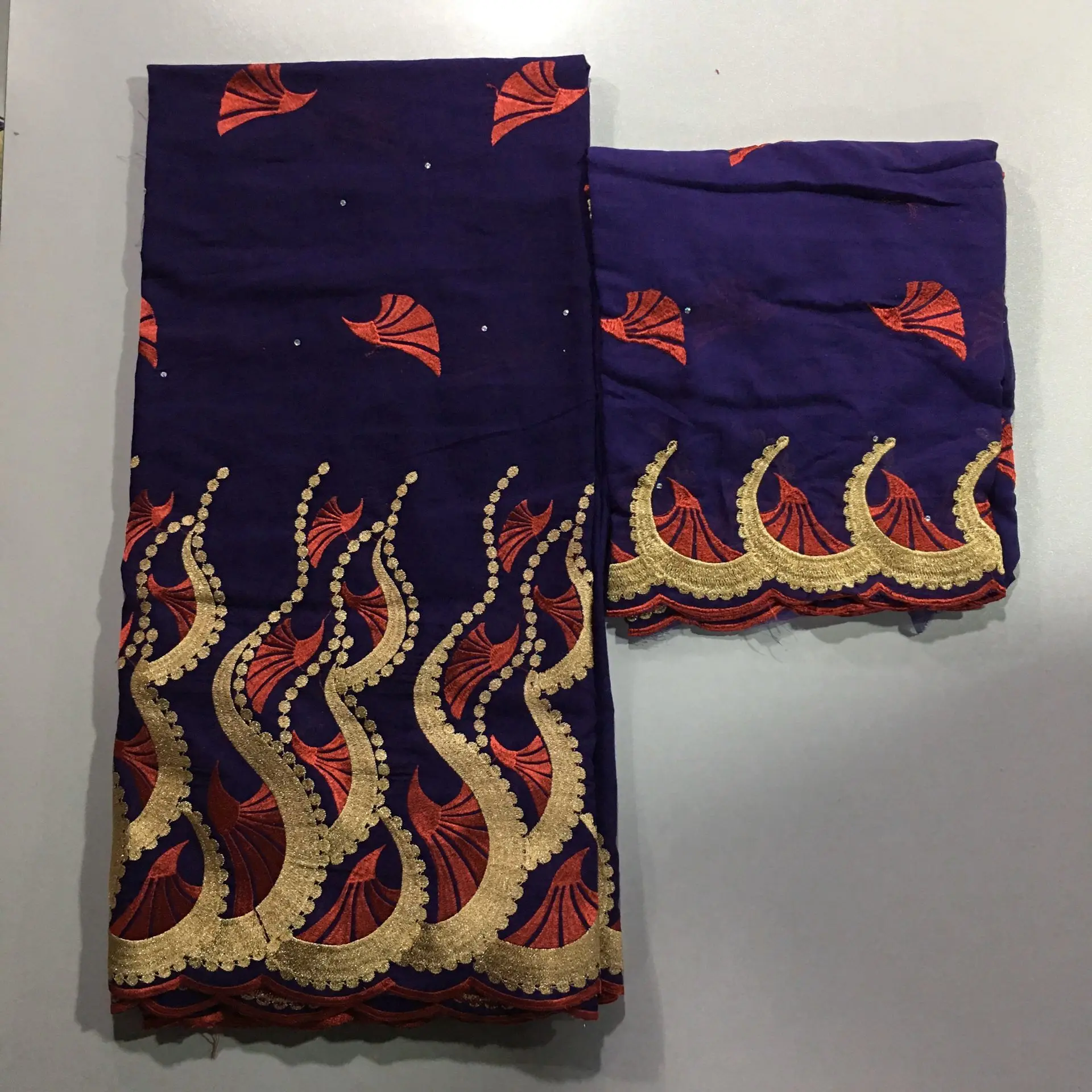 Новое поступление недорогая 5 + 2 многоцветная швейцарская вуаль кружево в