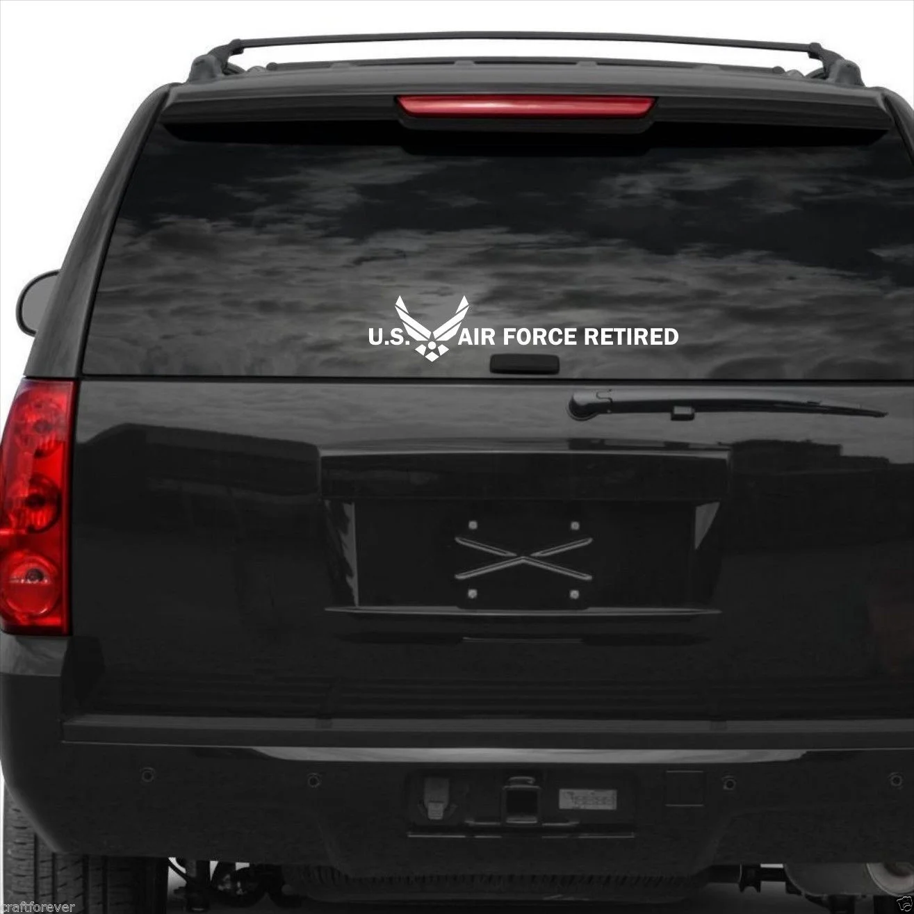 

For LARGE - US AIR FORCE RETIRED Vinyl Decal Sticker for Car/Window/Windshield AF002