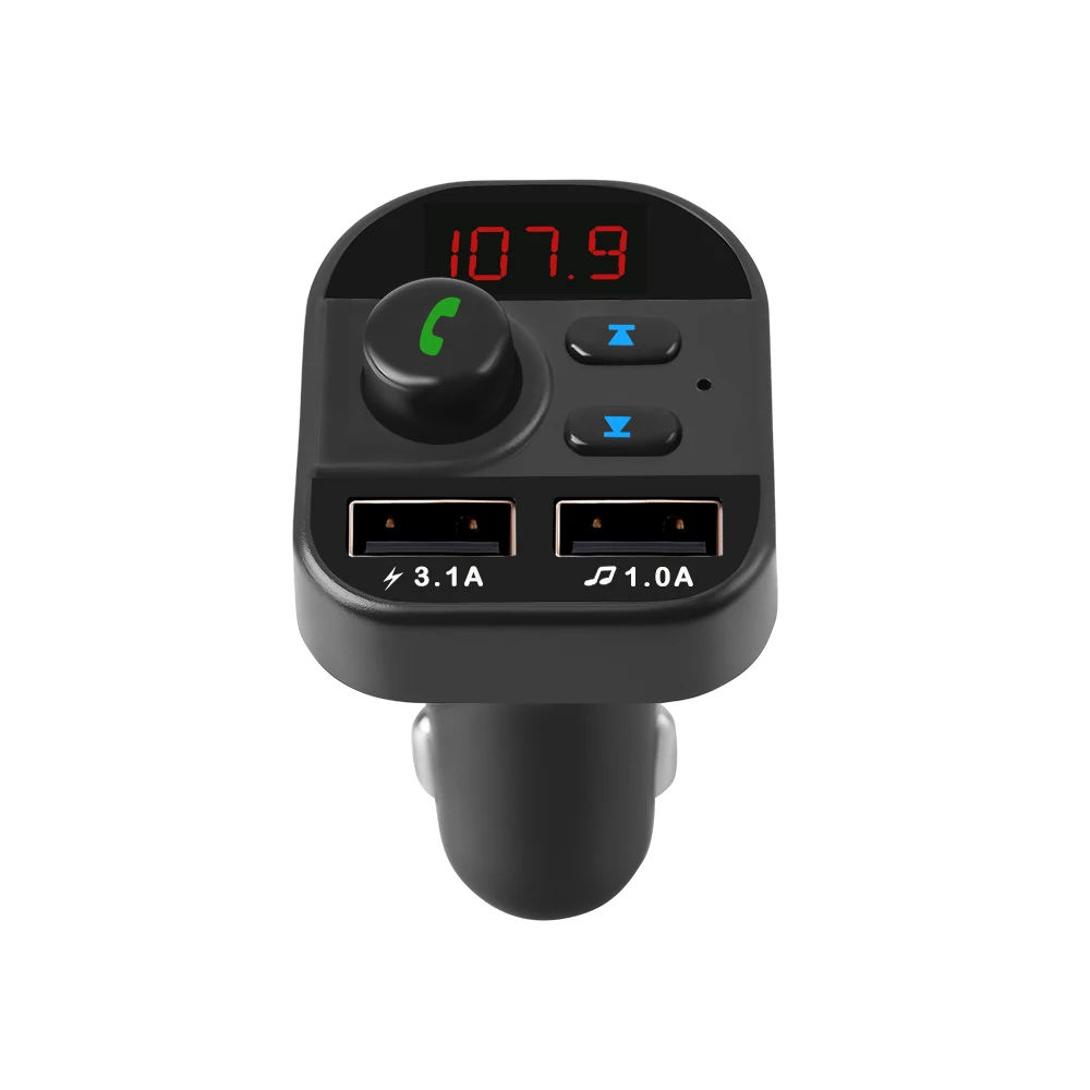 Автомобильный FM-трансмиттер с ЖК-дисплеем 5 0 А | Автомобили и мотоциклы