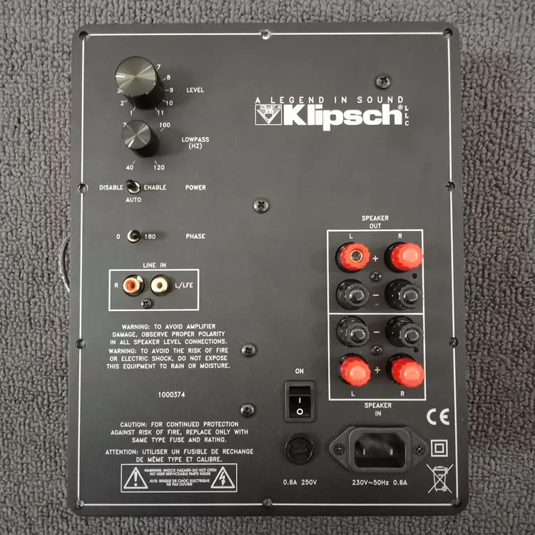 Усилитель для сабвуфера 100 Вт низкочастотный фильтр сабвуфер панель усилителя