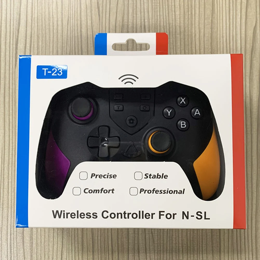 

Bluetooth Wireless Joystick for NS-Switch PRO Rechargeable Vibration PC Game Console Gamepad Controller programmable