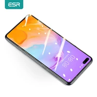 esr tempered glass for huawei p40 p40 pro screen protector full coverage protective film glass for huawei p40 pro anti blue hd