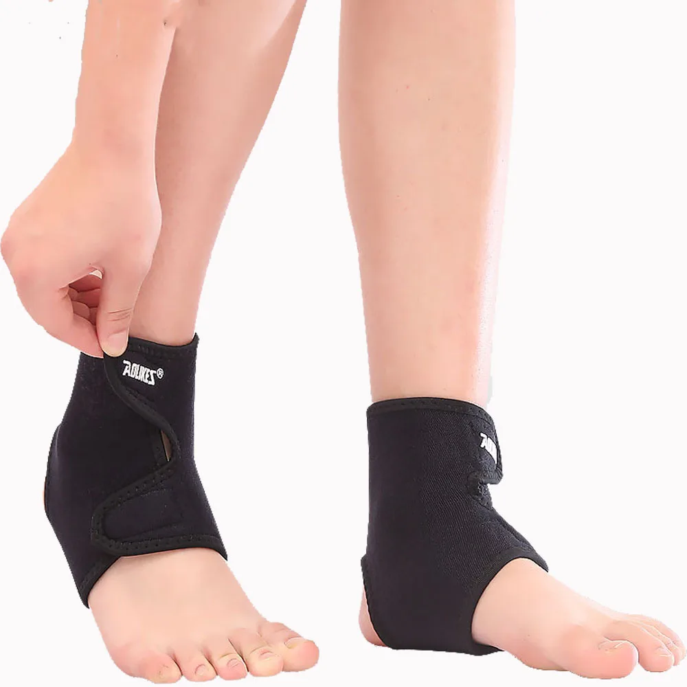 1 пара компрессионная повязка для поддержки лодыжки спортзала бега баскетбола