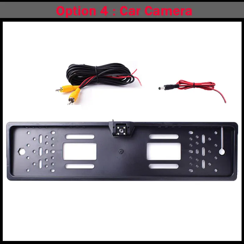 Option 4 Koorinwoo HD 1024P автомобильное зеркало с монитором Экран для sony CCD с заднего вида автомобиля Camaera заднего света 7 дюймов медиа телефонными разговорами через Bluetooth телефон USB SD музыкальный плеер обратный Camaera парковки Системы на тонкопленочных транзисторах на тонкоплёночных транзисторах ЖК-дисплей Дисплей видео Вход Accossories - Цвет: Option 4
