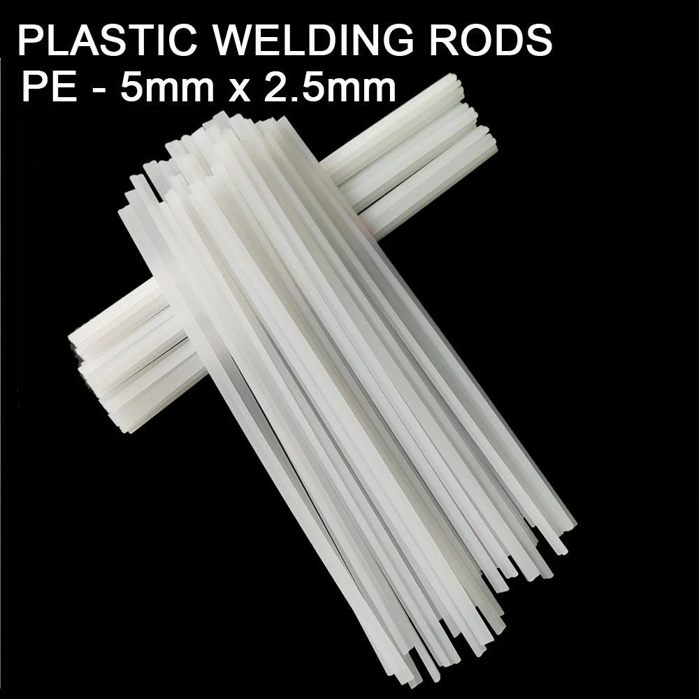 

Plastic Welding Rods 5x2.5mm PE 200mm/300mm Length Welding Sticks For Car Bumper Repair Tools Hot Air Welder Machine Gun
