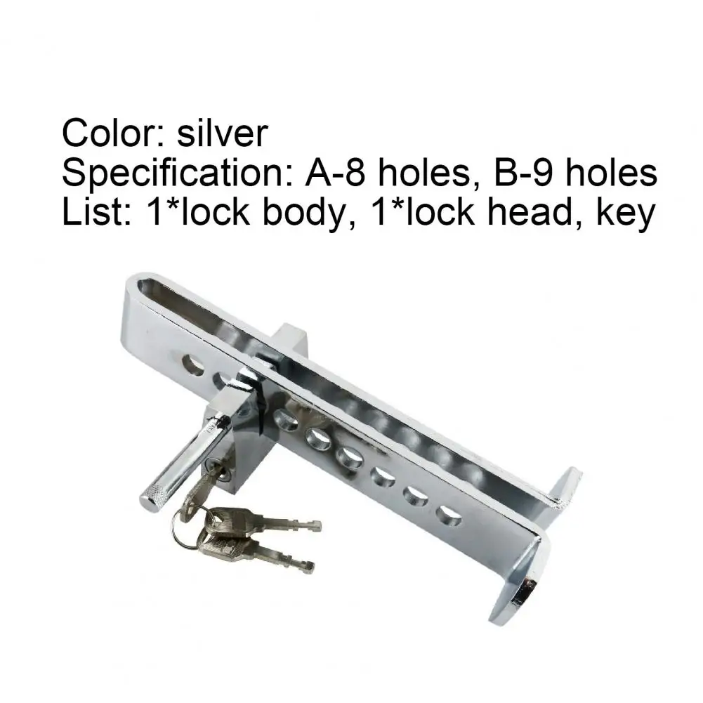 

30%Dropshipping!Steering Wheel Lock Durable Strudy Stainless Steel Anti-Theft Clutch Lock for Car Auto Replacement Exterior Part