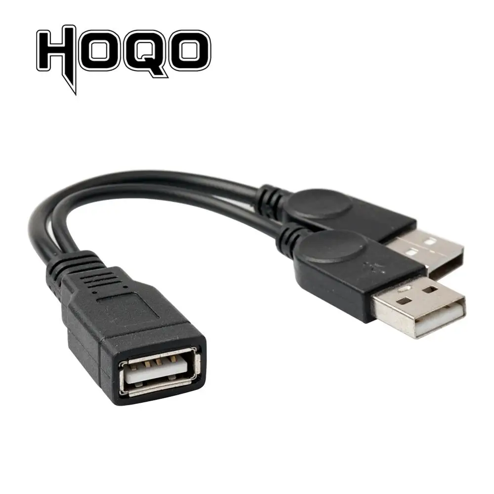 USB и Φ двойной Y образный удлинитель для зарядки usb A Женский к 2 мужскому