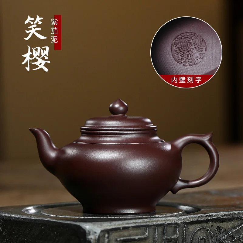 

Новая пурпурная яичная глина Xiaoying для шахты, пурпурный песок, полностью ручной работы и может использоваться в качестве подарка