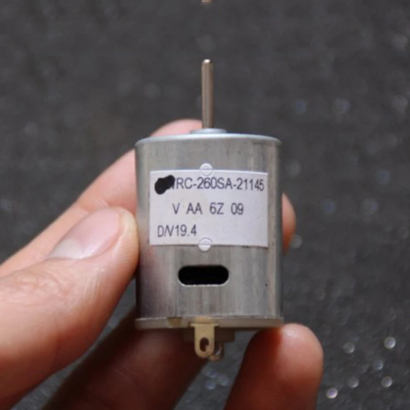 Ультра-высокоскоростной двигатель RC-260SA-21145 DC 19,4 V 22500RPM Сильный магнитный двигатель с угольной щеткой
