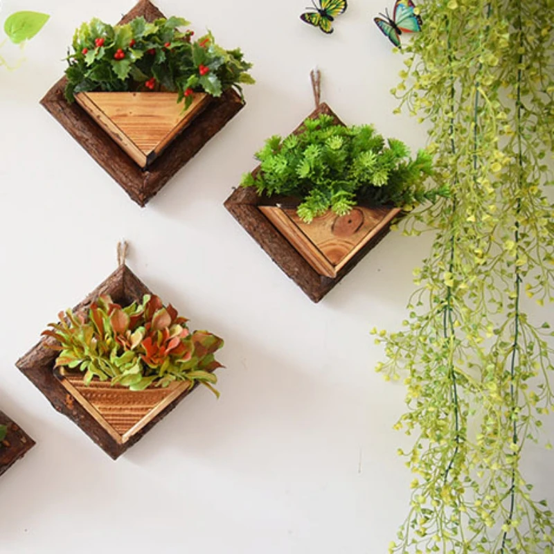 Садовый настенный цветочный горшок подвесная корзина для цветов настенные