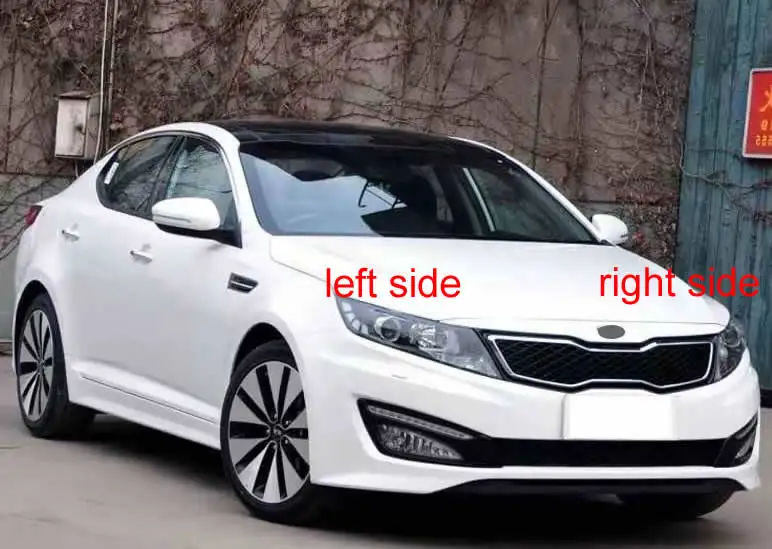 Для KIA K5 2009 2010 2011 2012 передние фары прозрачный абажуры лампа основа маски фар Крышка объектива Стекло