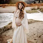 Платье из двух частей, богемное платье для беременных, для фотосессии, детские платья YEWEN