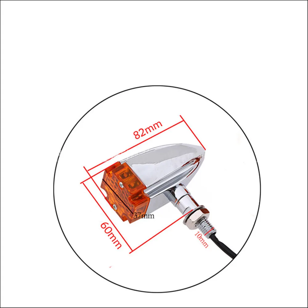 spesifikasi Up To Date Sepeda Cross LED Custom Indikator Amber Blinker Lampu