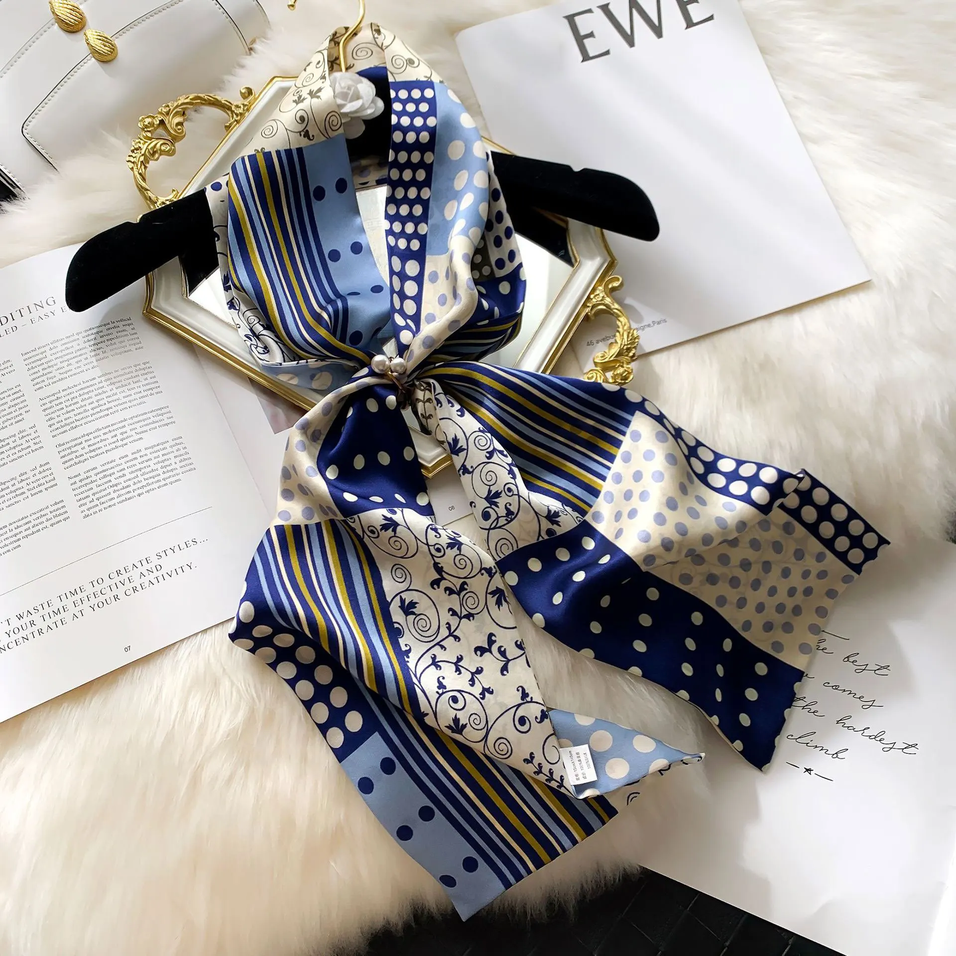 

100% Silk Scarf Bandana Women Scarves Wrap Kerchief Mulberry Spring Fashion 2021 new High Quality Headband Hijab Shawls Bandana