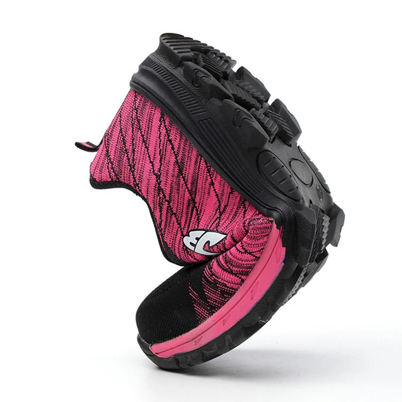 Безопасная Мужская обувь со стальным носком устойчивая к проколу унисекс