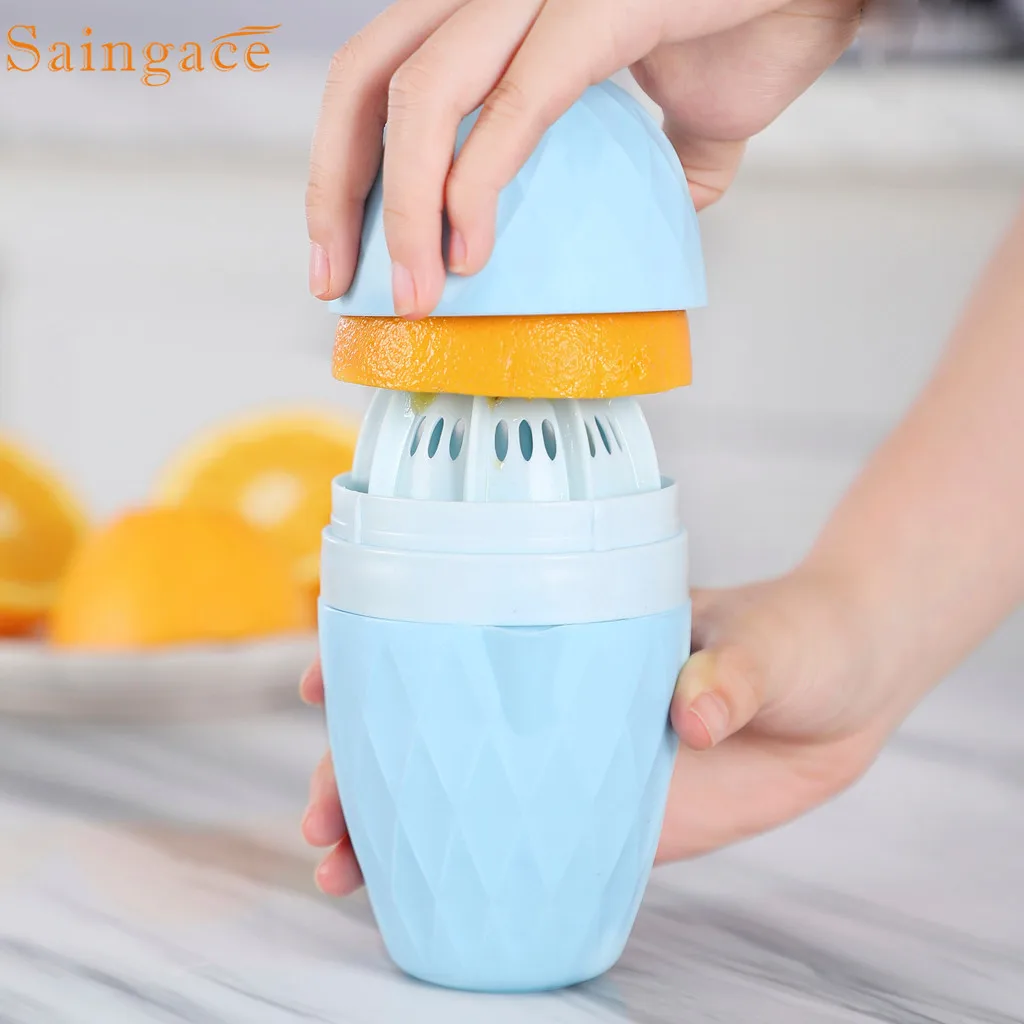 Портативная ручная соковыжималка Saintgace для лимона апельсинов инструмент
