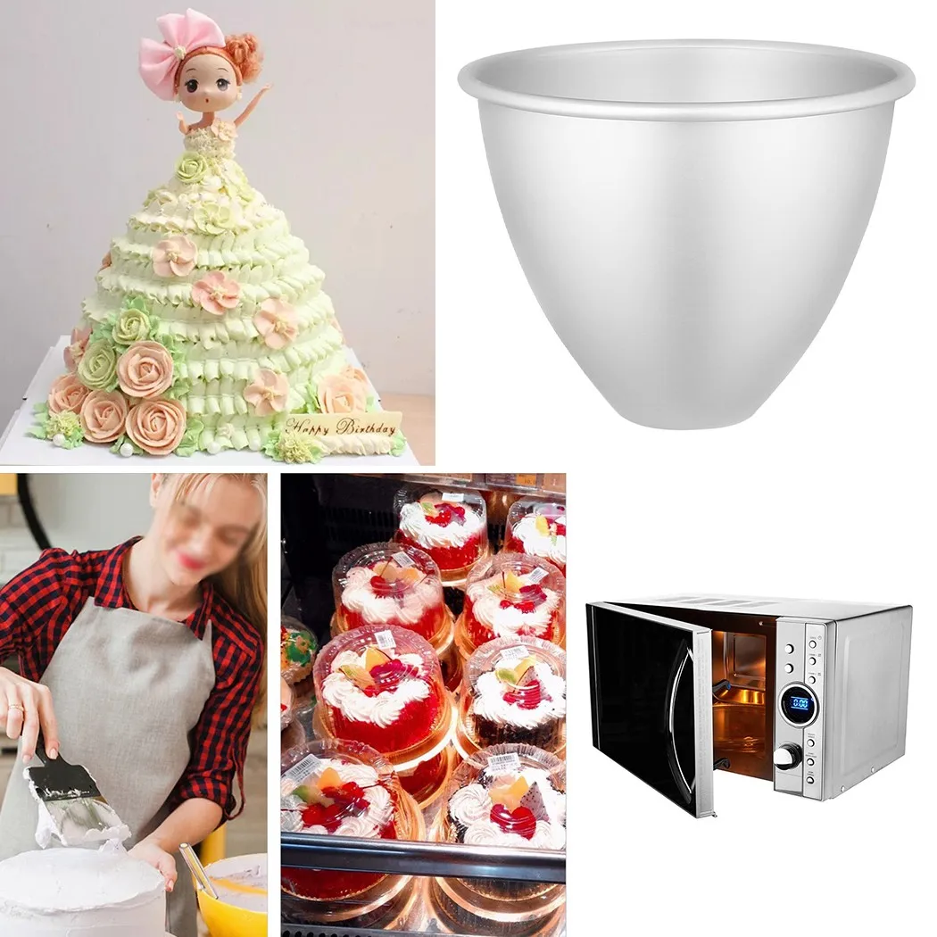 

Doll Cake Pan Mold Multi-functional Baking Mold Premium Safe Baking Mold