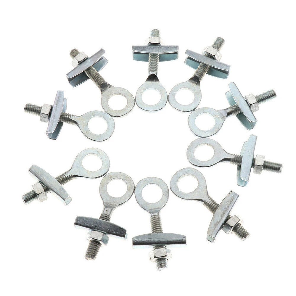 

10pcs Bicycle Chain Adjuster Tensioner Fastener Metal Bolt For BMX Fixie Bike