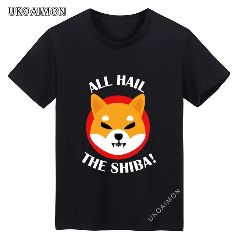 

Thanksgiving Day All Hail The Shiba Doge O Neck Printing T-Shirt Prevalent Summer Loose Tees High Quality Comfortable T Shirt