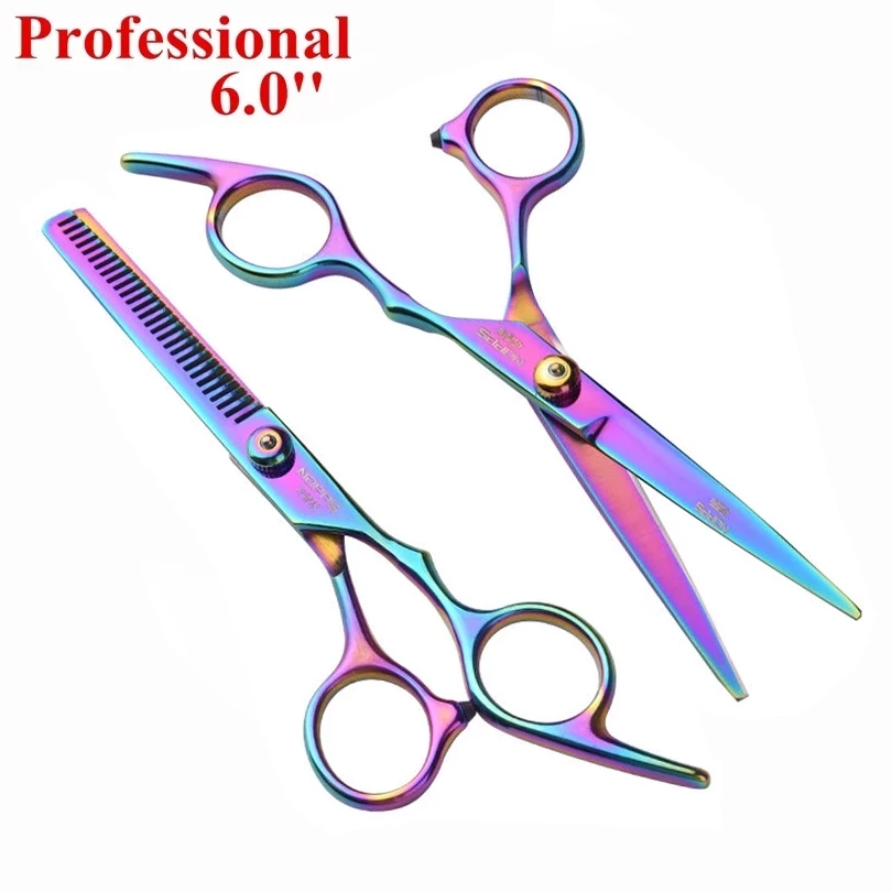 

6 inch tooth scissors flat scissors for barbers and hairdressers special fine scissors for thinning haircuts and hair