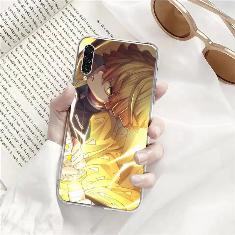 

demon slayer Blade Ghost Phone Case Transparent for Samsung A71 S9 10 20 HUAWEI p30 40 honor 10i 8x xiaomi note 8 Pro 10t 11