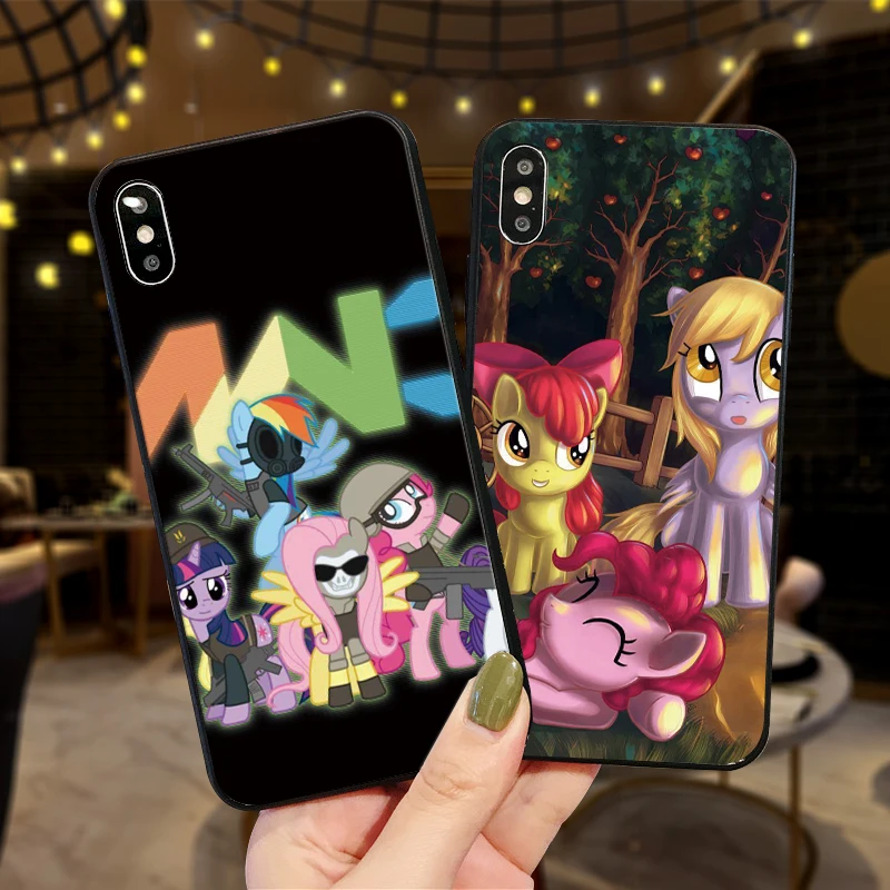 С рисунком из мультфильма Мой Маленький Пони для Xiaomi Redmi Note 5 S2 7 Plus 6x3 3S Pro 4A 4X 5A 6A