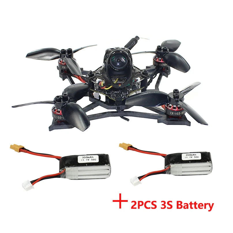 Happymodel личинка X 2-3S 2,5 дюймов скоростной Дрон с бесщеточным двигателем FPV гоночный Дрон 100 мм Crazybee F4 PRO V3.0 AIO игровые джойстики Камера 25 мВт~ 200 мВт VTX