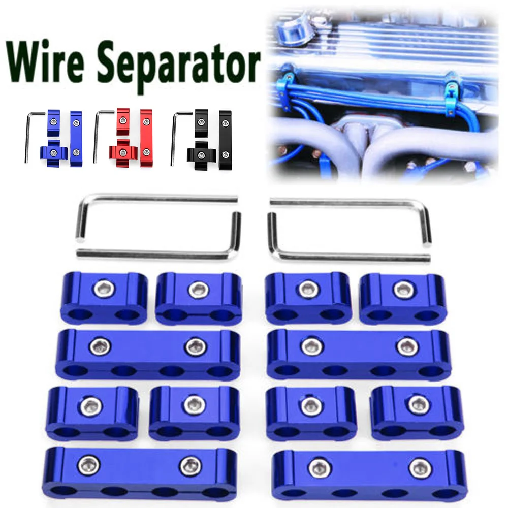 8 мм 9 10 двигатель свечи зажигания провода Сепаратор разделительный зажим