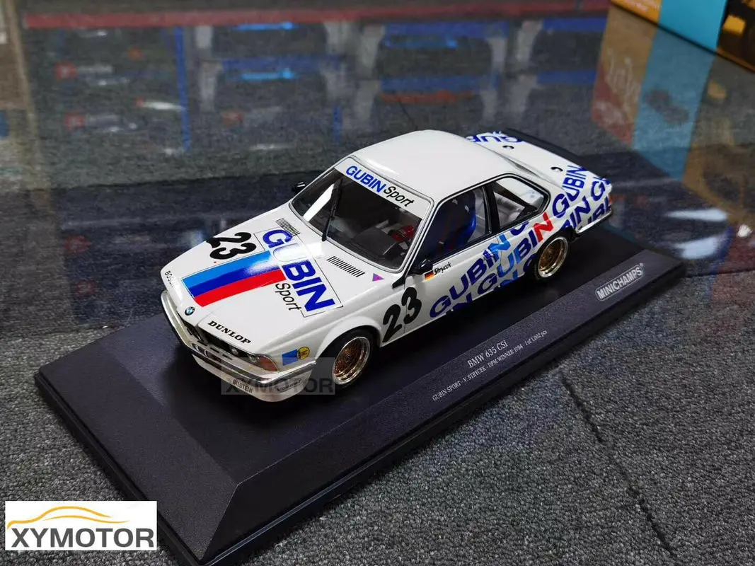 

New Minichamp 1:18 For BMW 635CSI 6 Series 23# Diecast Model Car Toys Boy Girl Gifts Collection Ornament Display