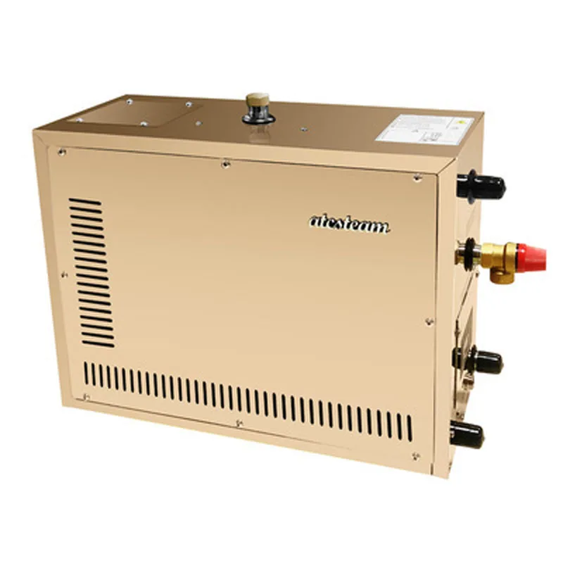 

9kw Automatic stainless steel Steam Generator Automatic descaling Sauna Room Steam Bath Machine For Spa Room Digital Controller