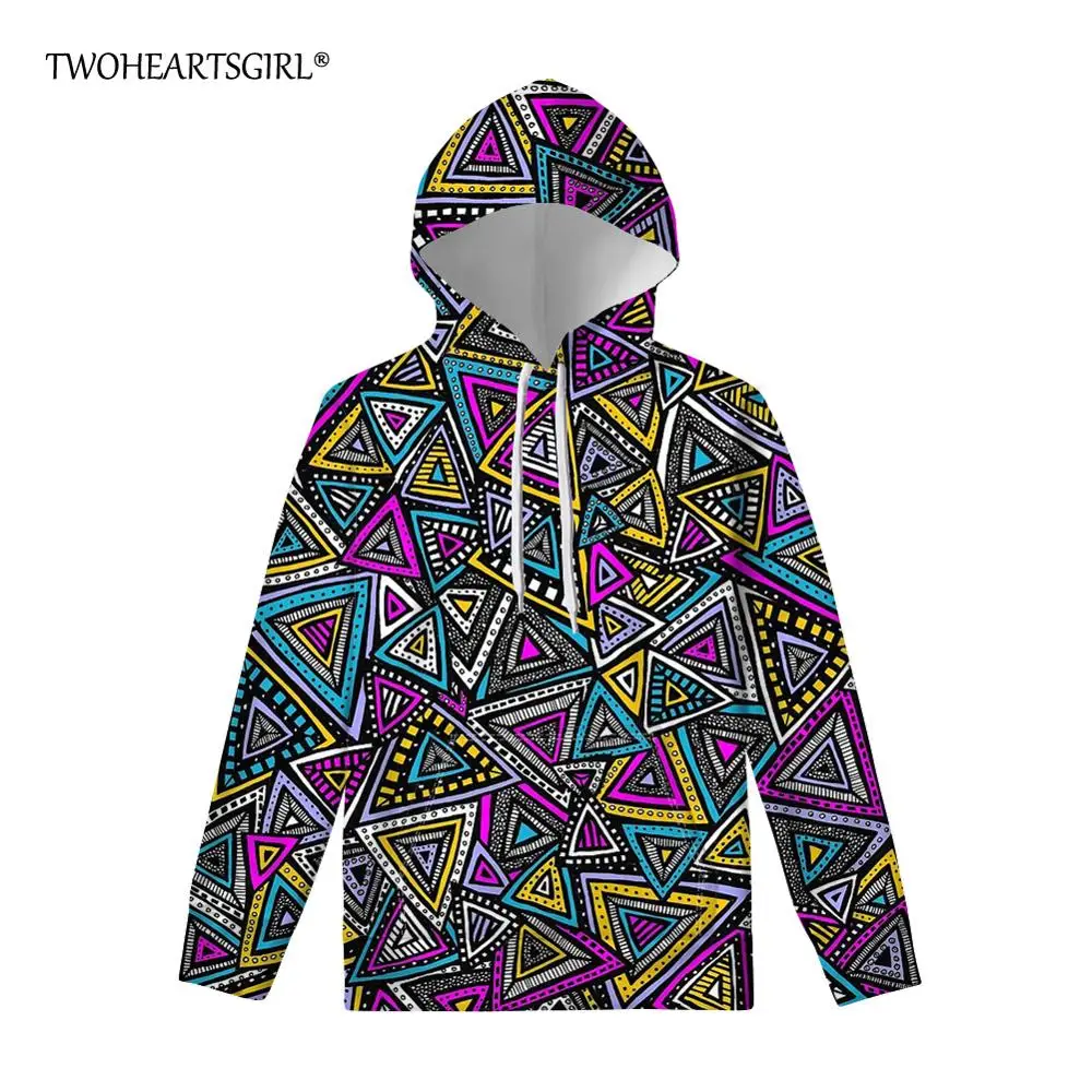 

Twoheartsgirl Women Hoodies Polynesian Style Hooded Pullovers Female Sweatshirt Long Sleeve Hoodies Tops Femme Clothes