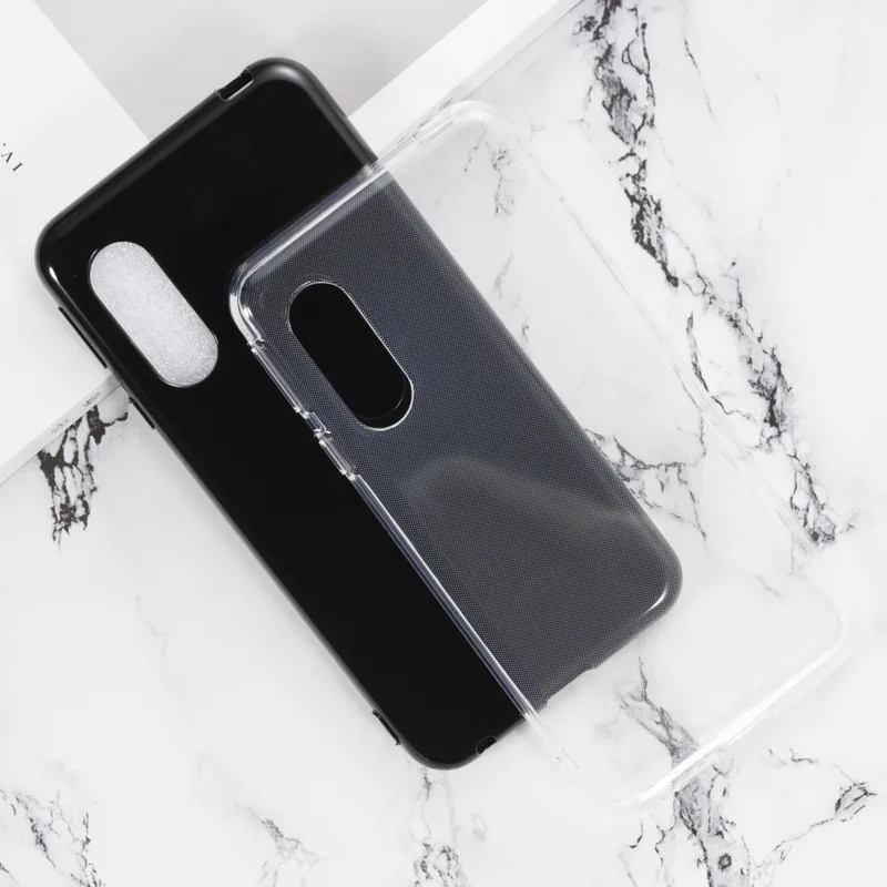 Для Sharp Aquos Sense3 Basic lite Sense 3 5 дюйма 2019 силиконовый защитный чехол на заднюю панель