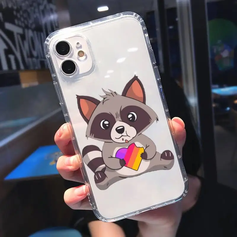 

likee cat Phone Case Transparent for Clear iPhone 11 12 mini pro XS MAX 8 7 6 6S Plus X 5S SE 2020 XR