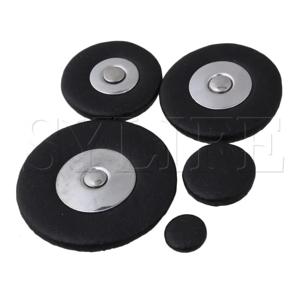 Alto Saxophone Woodwind 25pcs Leather Pads black | Спорт и развлечения