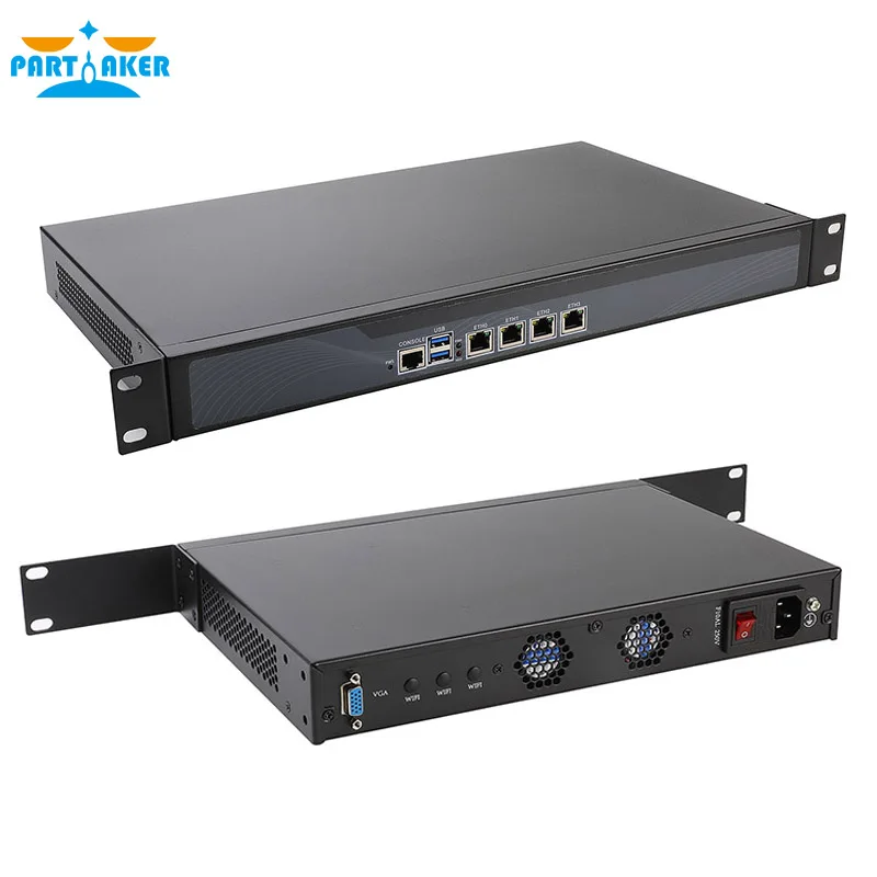 Partaker R13 брандмауэр vpn 1u устройство сетевой безопасности Intel N3540 маршрутизатор ПК с