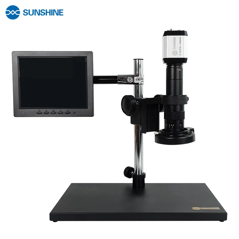 

Цифровой микроскоп SUNSHINE MS8E-02 для электронной пайки, цифровой электронный микроскоп HD с USB и светодиодной печатной платой