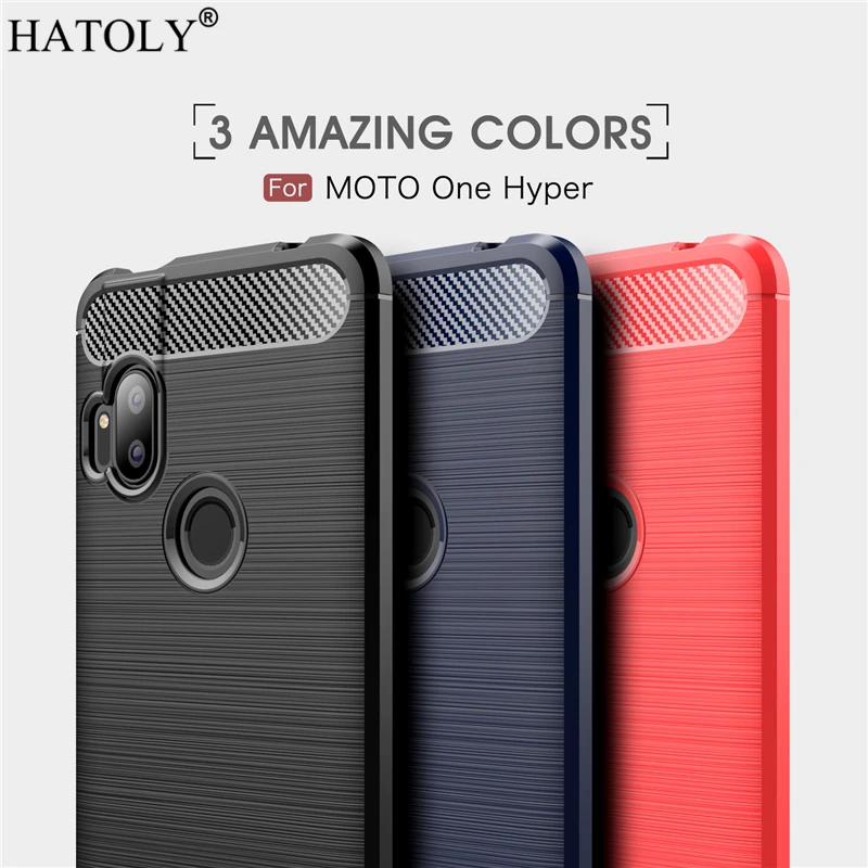 Чехол для Motorola Moto One Hyper силиконовый защитный чехол в деловом стиле | Бамперы -4000385796061