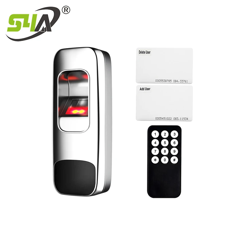F9 IP68 водонепроницаемая система контроля доступа по отпечаткам пальцев Rfid Контроль доступа Лер Wiegand 26 считыватель отпечатков пальцев антивандальный Открыватель двери - Цвет: F9