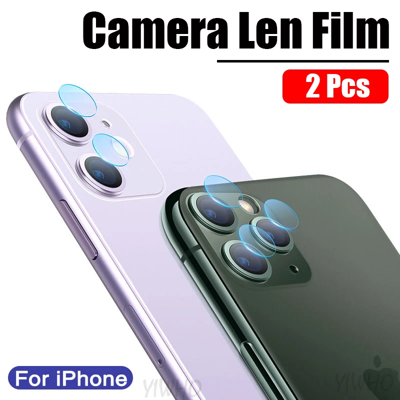 Защитное стекло для камеры iPhone 12 Mini 2020 Pro Max X XS XR SE 8/7/6/6 S Plus 2 шт. | Мобильные телефоны