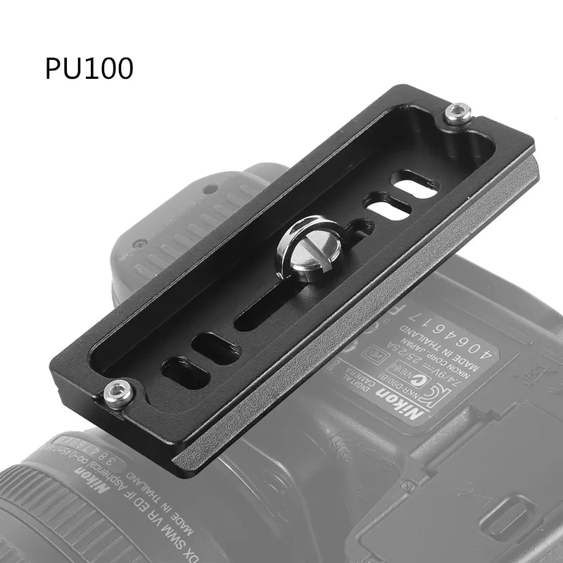 BEESCLOVER PU100 PU70 PU60 PU50 PU40 Quick Release Arca Swiss Benro Plate Ballhead Tripod Quick Release Plate для камеры r60