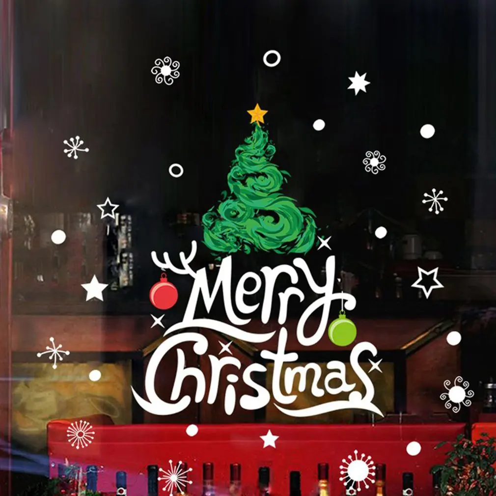 Украшение рождественской елки на стену декоративная бумага для дома спальни |