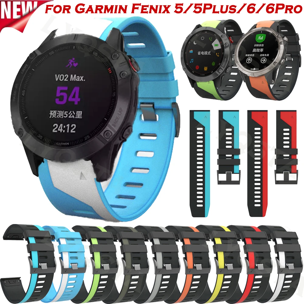 

22mm Watch Quick Release Band Replacement For Garmin Fenix 5/5Plus/6/6Pro/Forerunner 935/945/Approach S60/S62 Wristband Straps