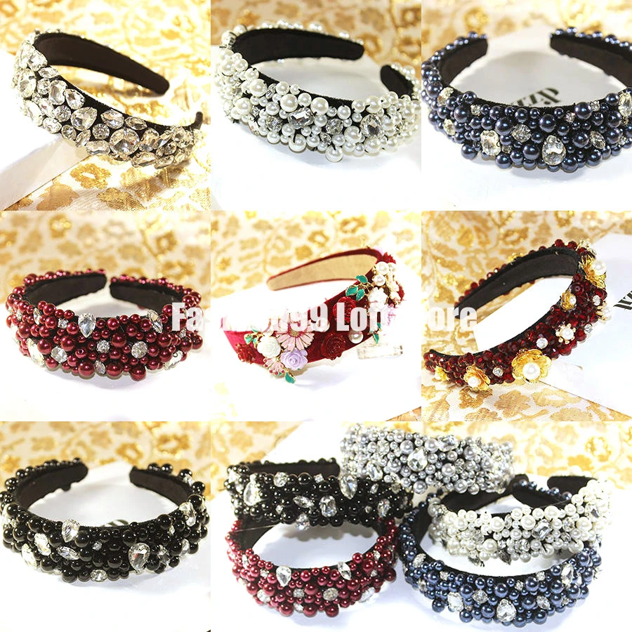 Женский свадебный ободок тиара свадебные аксессуары для волос бусины в стиле