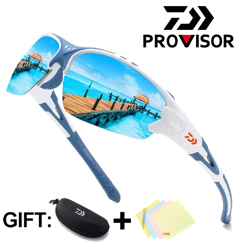 Мужские поляризационные солнцезащитные очки для вождения велоспорта