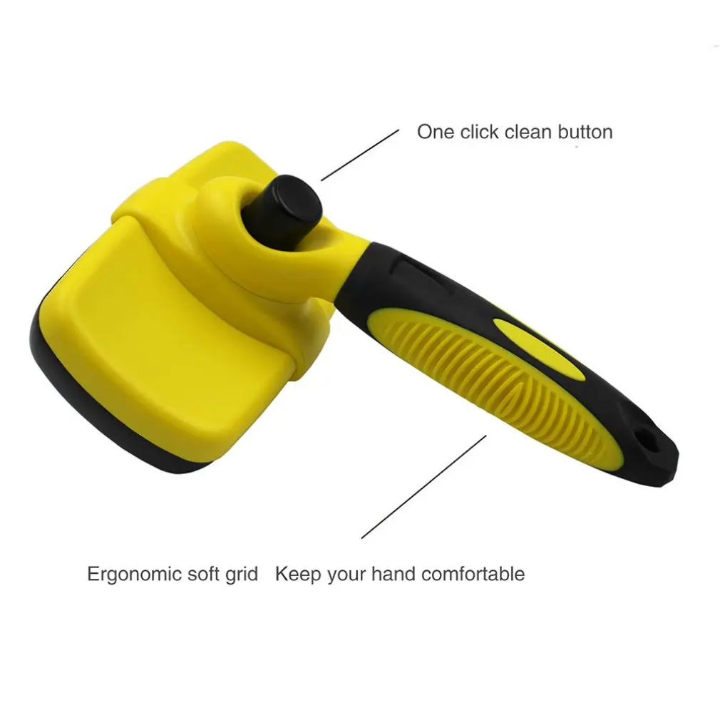 ПЭТ собачья из нержавеющей стали иглы гребень Нескользящие Домашние животные