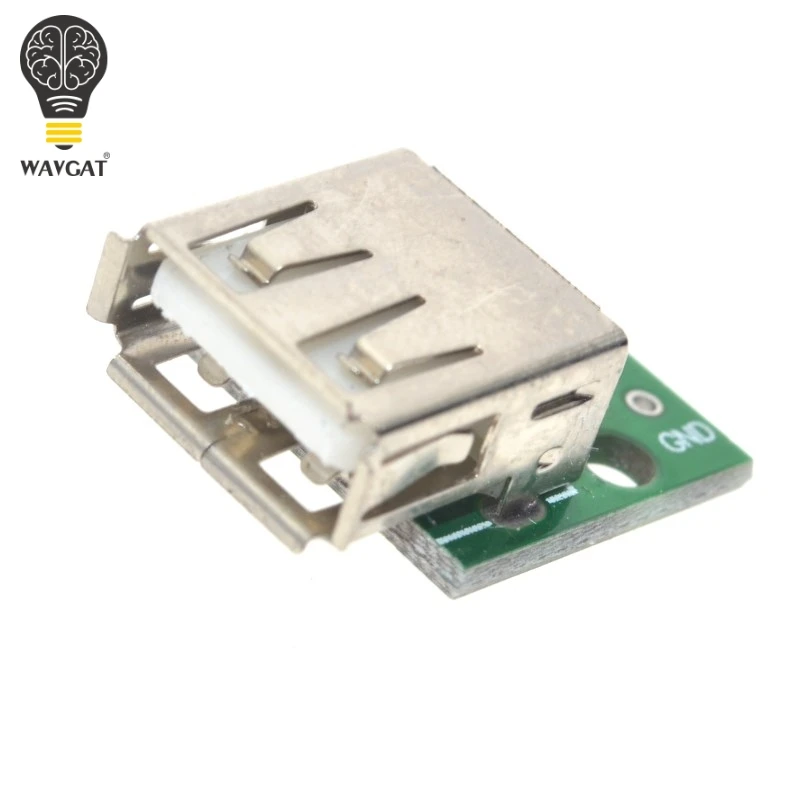 10 шт. USB2.0 переходник с женского на 4P DIP Switch плата адаптера модуль USB адаптер